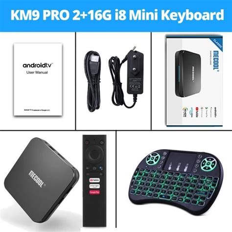 Android Box TV - Mecool - KM9 PRO - 4K HDR - Wi-Fi - USB 3.0 ...