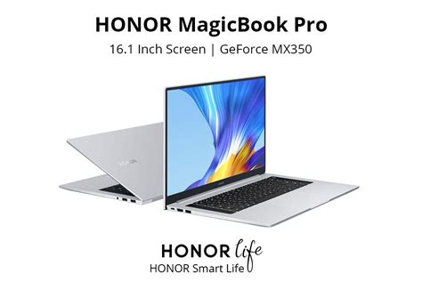 Huawei Honor MagicBook Pro 2020 16.1" i7-10510U 16GB 512GB Silver