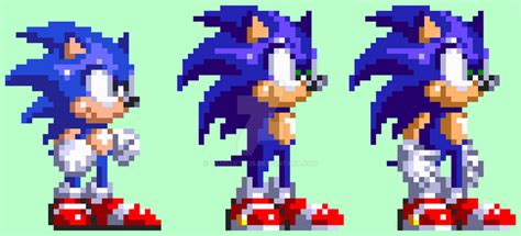 Sonic 3 Styled Adventure Sonic By Tannertw25 On Deviantart