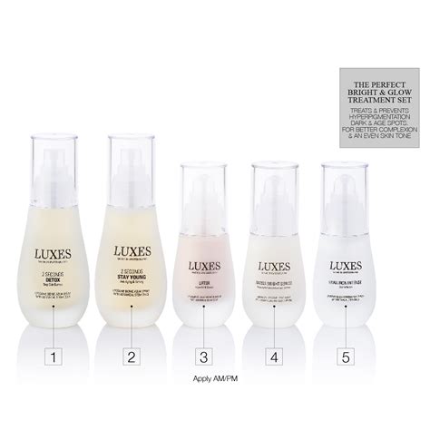 SET PERFECT BRIGHT & GLOW – luxes