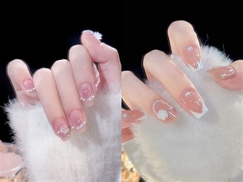 mẫu nail màu nude nhẹ nhàng tinh tế cho mọi cô nàng