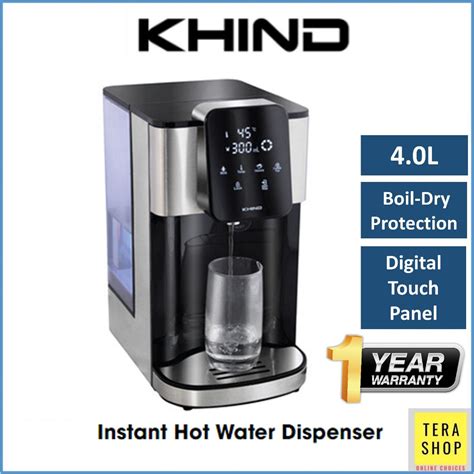 Khind EK D Instant Hot Water Dispenser L With Water Temperature Selections Shopee Malaysia