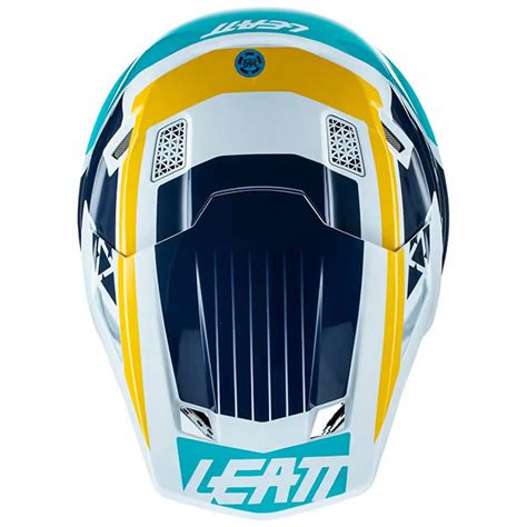 Leatt 75 V22 Aqua Cross Enduro Motorcycle Helmet For Sale Online