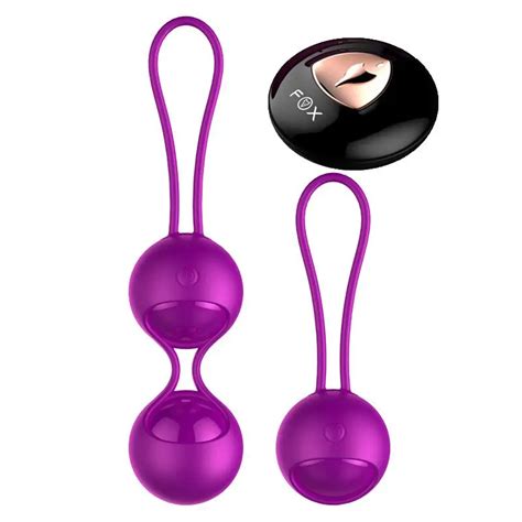 Fox Smart Vaginal Balls Vibrator Remote Control Vibrating Egg Kegel