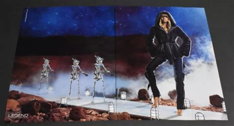 Print Ad Sexy Heels Long Legs Fashion Lady Blonde American Legend Mink Art Picclick Uk