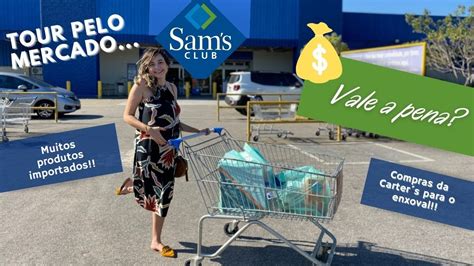 Tour Pelo Mercado SAMS CLUB Achados Importados E Comprinhas Pam