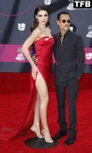 Nadia Ferreira Sexy Seen Showing Off Her Hot Legs At The Annual Latin Grammy Awards In Las Vegas