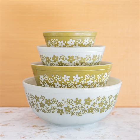 Pyrex Bowl Set Etsy