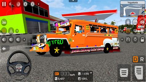 Mb Orange Lsg Jeepney Mod In Bus Simulator Indonesia Bussid Car Mod