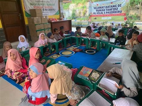 Semangat Pembelajaran Santri Rumah Tahfidz Al Hilal Pasirbiru