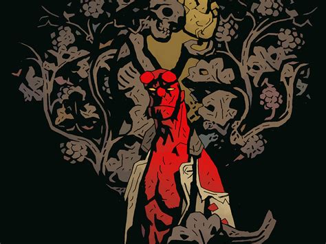 dark horse comics publishes iconic hellboy covers   anniversary