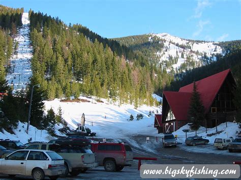 View from the Base Area at Montana Snowbowl