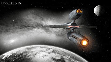 uss kelvin star trek  gazomg  deviantart