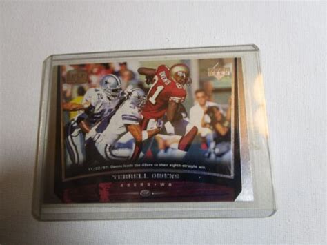 1998 Upper Deck Terrell Owens 222 San Francisco 49ers EBay