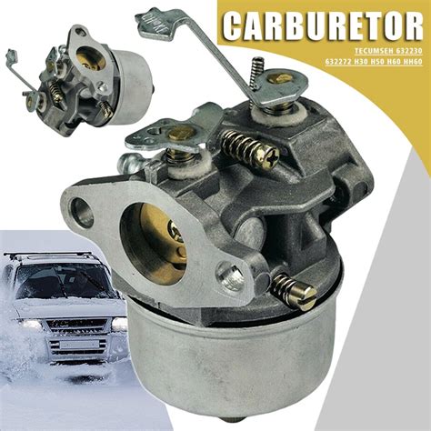 Replacement Carburetor For Tecnamotor 23020106 Tecumseh 632230 H30 H50