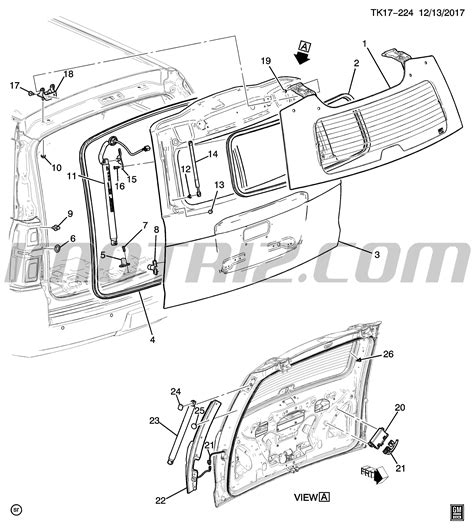 Sensor De Compuerta Chevrolet Tahoe