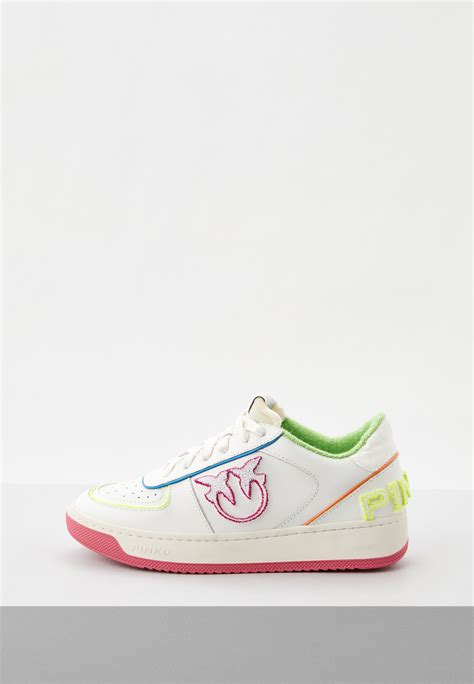 Кеды Pinko, цвет: белый, RTLABD306304 — купить в интернет-магазине Lamoda