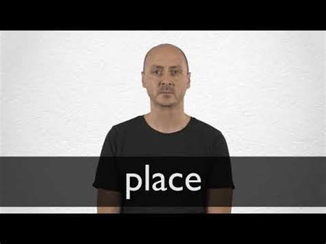 place meaning translations collins english dictionary