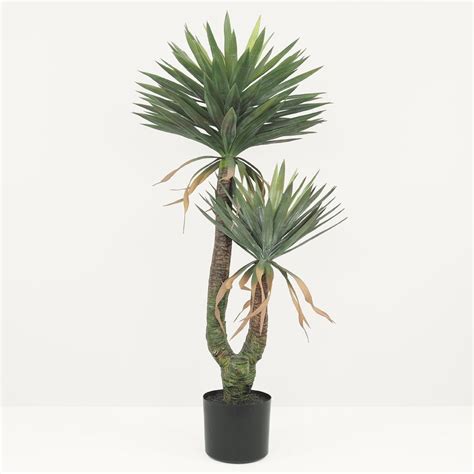 Plante Verte Artificielle Yucca En Pot H Cm Lido Retif