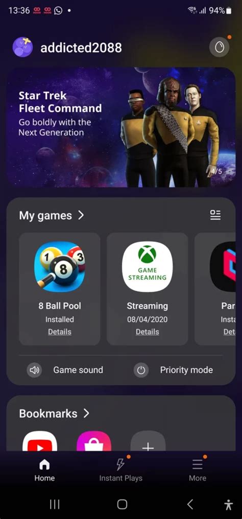 La aplicación Game Launcher de Samsung se ha filtrado y ya está