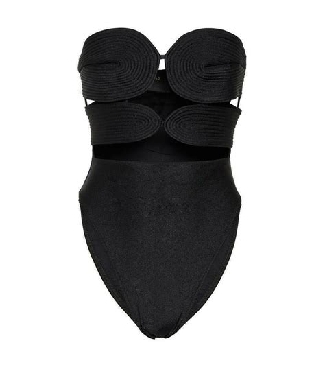 Adriana Degreas Matelass Strapless Swimsuit Adriana Degreas