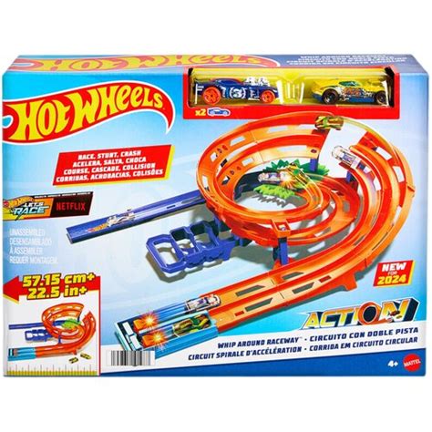 Hot Wheels Action Zakr Cona P Tla Htk Tor Niskie Ceny I Opinie W Media Expert