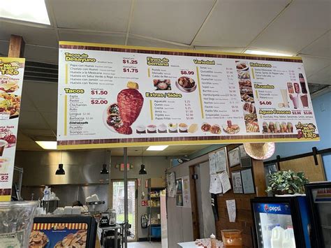 Menu At No Toques Mi Taco Restaurant Houston