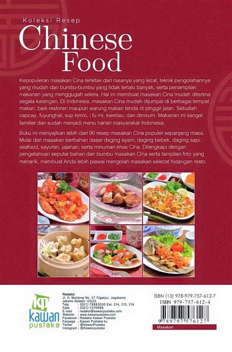 kuliner indonesia koleksi resep masakan cina populer chinese food