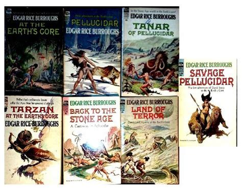 Complete Pellucidar Series At The Earth S Core Pellucidar Tanar