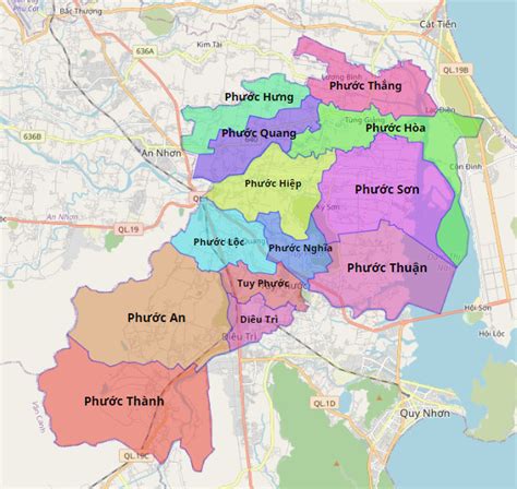 Bản đồ Quy Hoạch Huyện Tuy Phước Bình Định Kế Hoạch Sử Dụng đất Meey Map