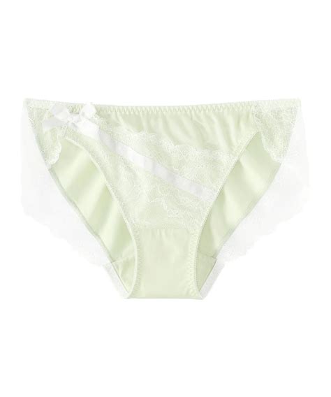Satin Lace Bikini Panty Borderfree