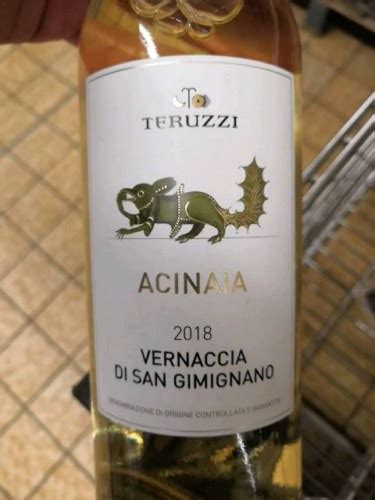 Teruzzi Acinaia Vernaccia Di San Gimignano Vivino Deutschland