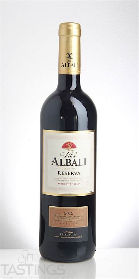 Vina Albali 2012 Reserva Tempranillo Valdepenas Spain Wine Review ...