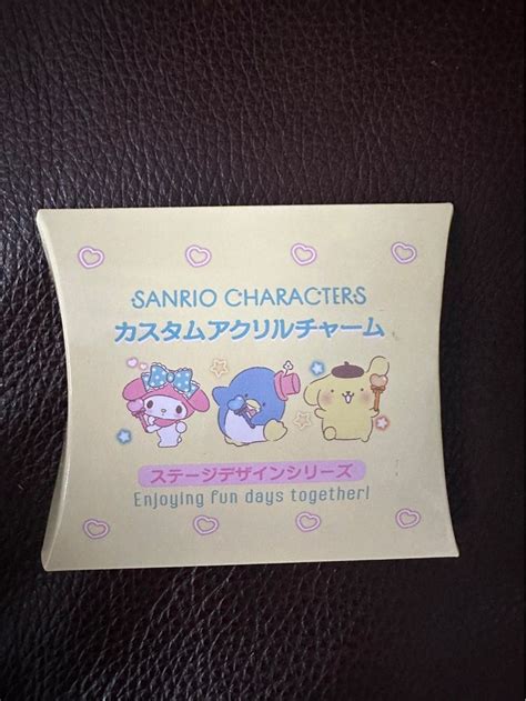 Sanrio Acrylic Keychain Blind Box Hobbies And Toys Toys And Games On