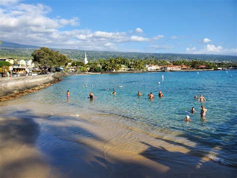 Kona Keiki Beach, Kailua-Kona - Hawaii Beaches