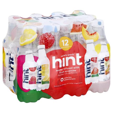 Hint Infused Water Variety Pack 16 Oz Bottles Shop Sports And Energy