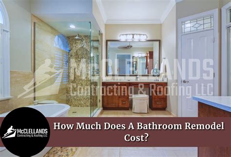 How Much Does A Bathroom Remodel Cost
