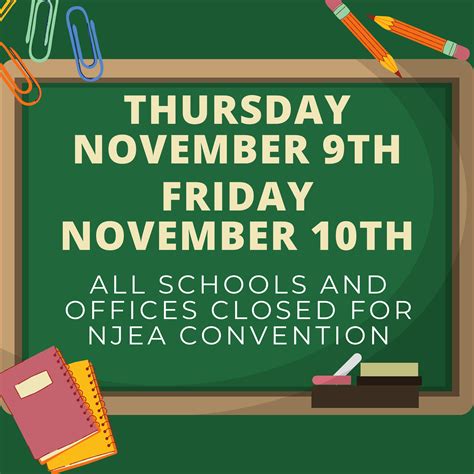 Schools Closed: November 9th and 10th, 2023 | Millville Public Schools