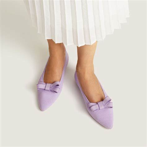 Addie Removable Bows For Shoes In Lavender Vivaia