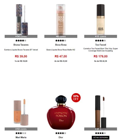 Sephora Cupom De R Off Sephora Pirata Dos Descontos