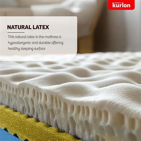 Buy Ortho Plus Natural Latex Mattress Online at Best Price - Kurlon