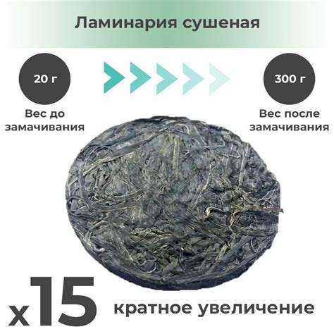 Морская капуста (ламинария) сушеная прессованная - 20 г - купить с ...