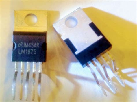 LM1875: Difference "LM1875 (without the letter T) "LM1875T" - Audio ...