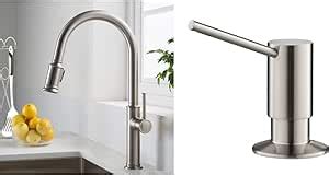 Kraus KPF 1680SFS Sellette Single Handle Pull Down Kitchen Faucet With