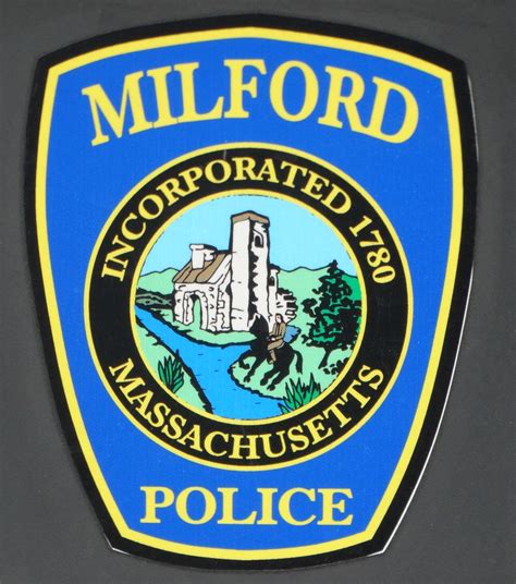 Milford Ma Police Decal Rwcar Flickr