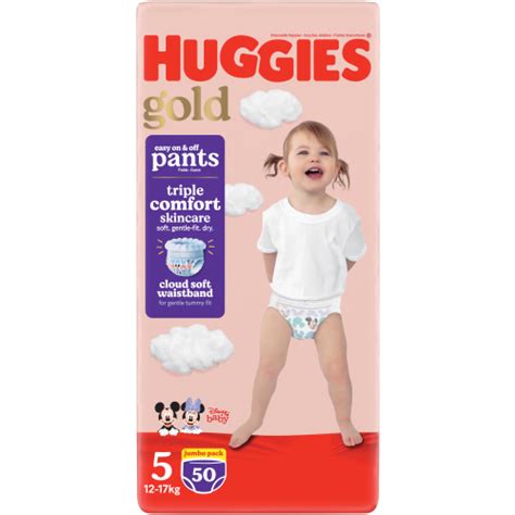 Huggies Gold Pants Size 5 Jumbo 50s Clicks