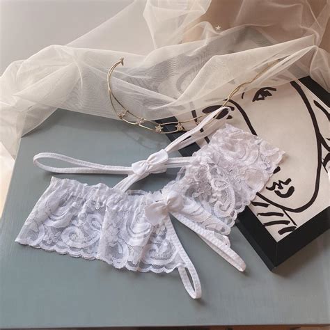Culotte En Dentelle Transparente Ouverte Femmes Lingerie Sodamour