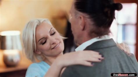 Busty Wife Surprises Husband With Petite Babe For Threesome