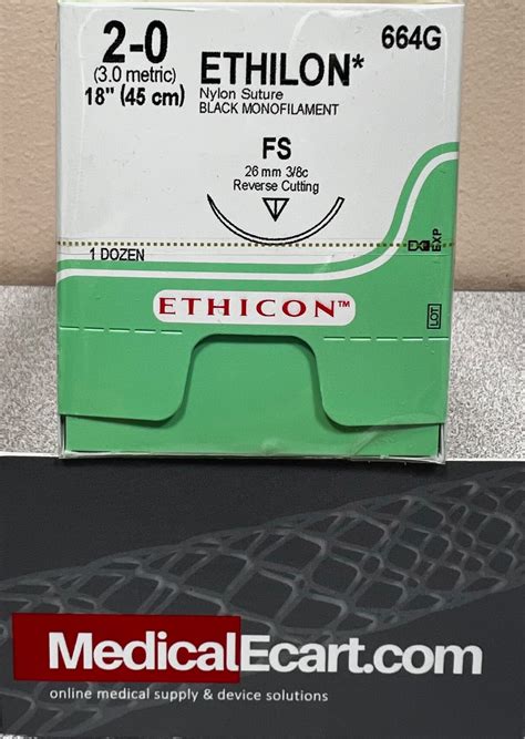 ethicon  ethilon nylon suture reverse cutting  absorbable fs
