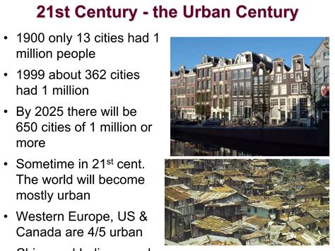 Urbanization and development historical perspective | PPSX